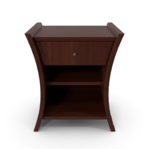 Bedside Table African Cherry