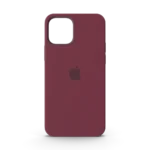 Silicone Case with MagSafe Plum