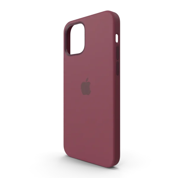 Silicone Case with MagSafe Plum