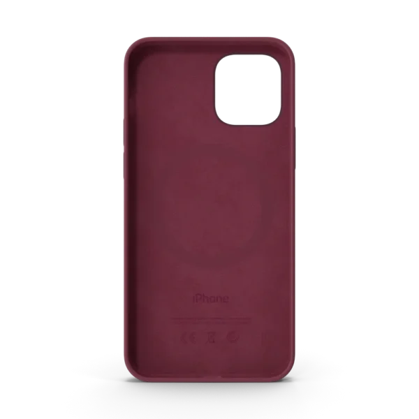 Silicone Case with MagSafe Plum