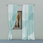 Abstract Print Blackout Curtains